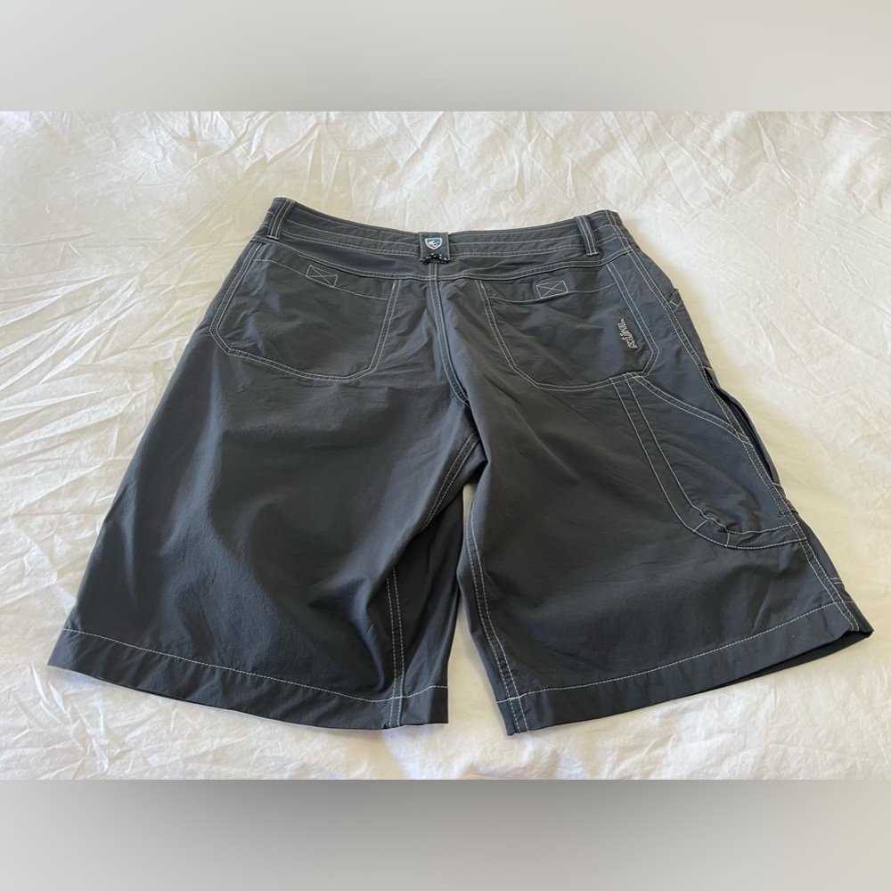 KUHL | Men's SZ 36 | Gray Cargo Hiking Lightweight Utility Activewear Shorts - Picture 5 of 8